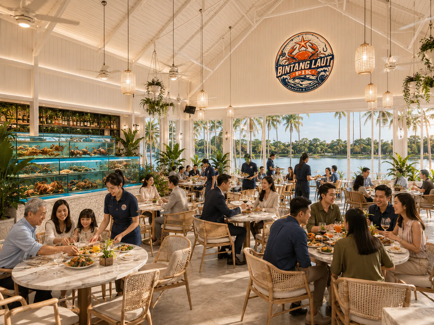 Pengalaman restoran Bintang Laut PIK