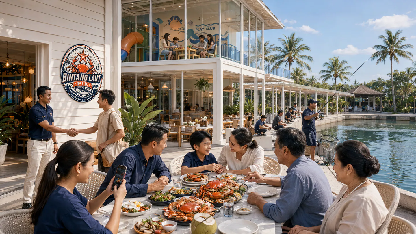 Bukan Sekadar Restoran: Inilah Experience Hub Bintang Laut PIK yang Menyatukan 5 Pengalaman