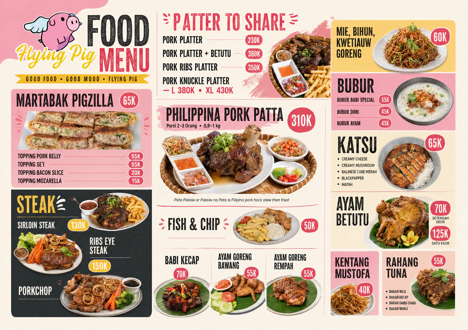 Menu Flying Pig halaman 2